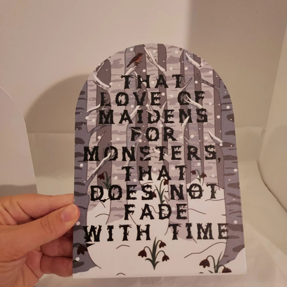 Owlcrate Metal Bookends Inspired By The Bear And The Nightingale - Picture 6 of 9